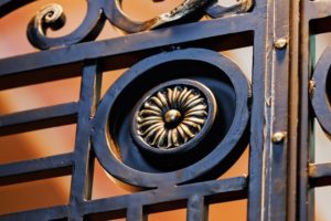 iron door
